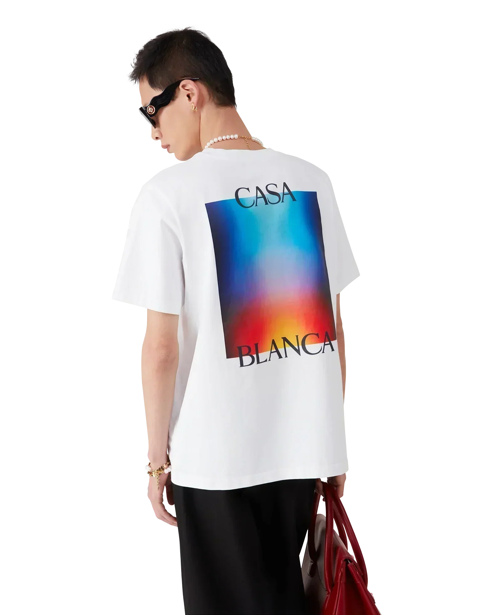Gradient Casa Logo T-Shirt - casablanca (2)