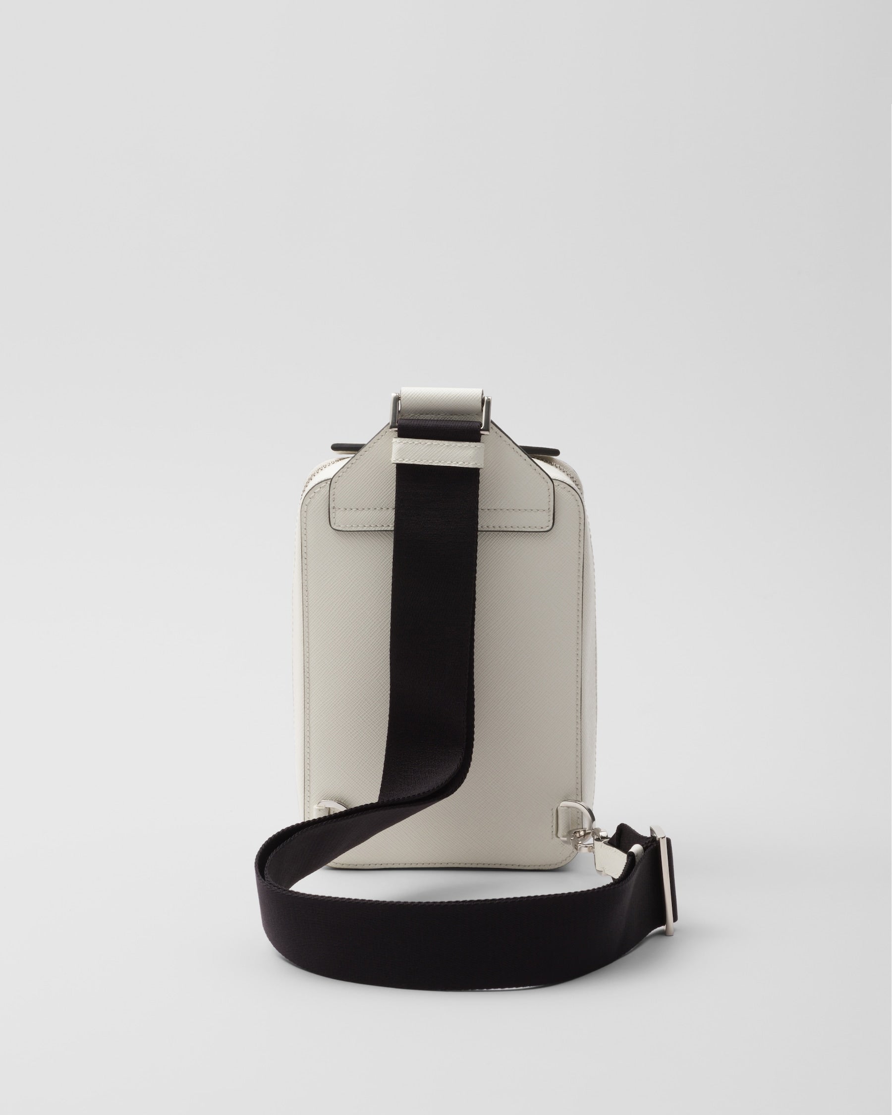 Sac Prada Brique en cuir Saffiano - #1