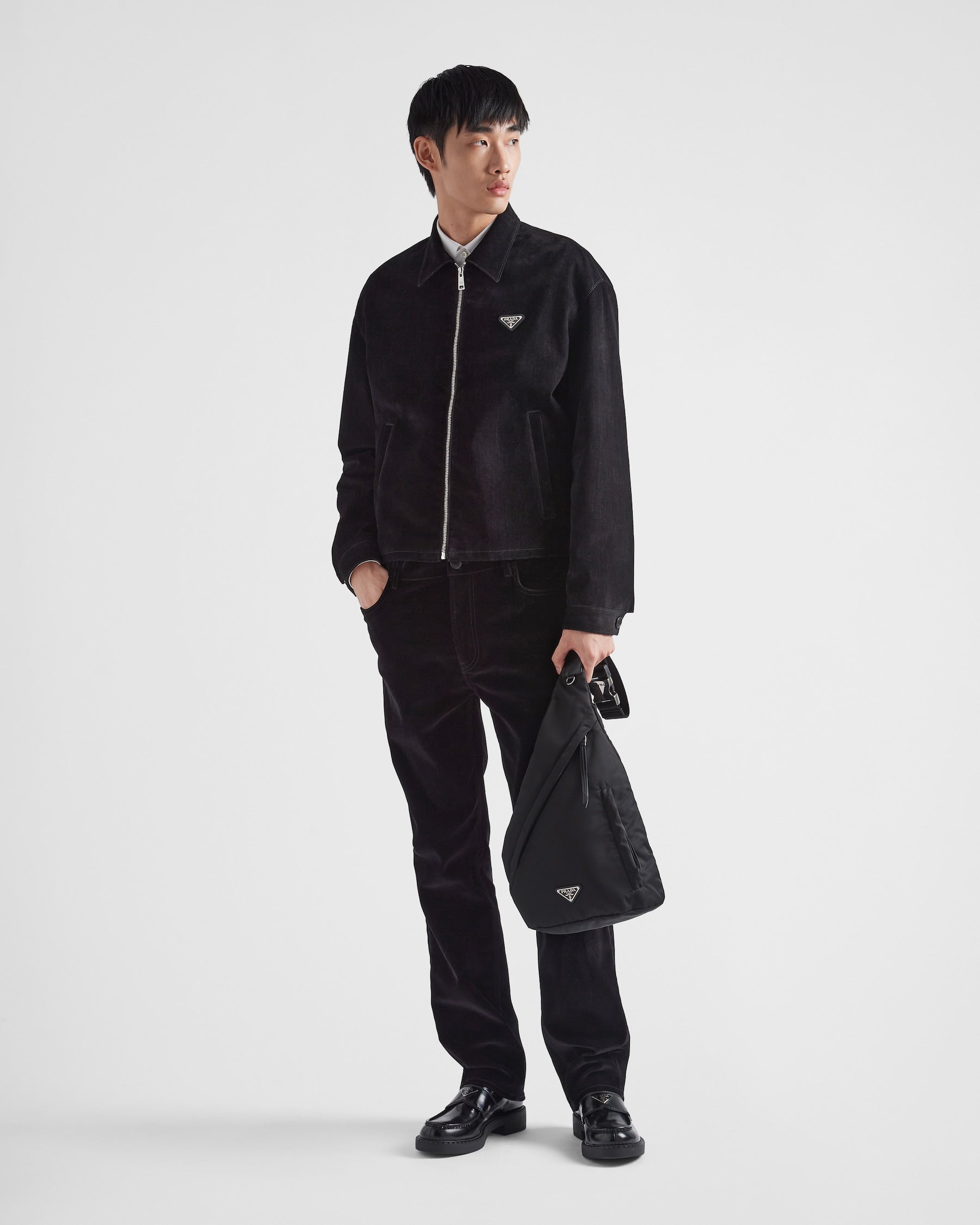 Sac à dos en Re-Nylon et cuir - #1