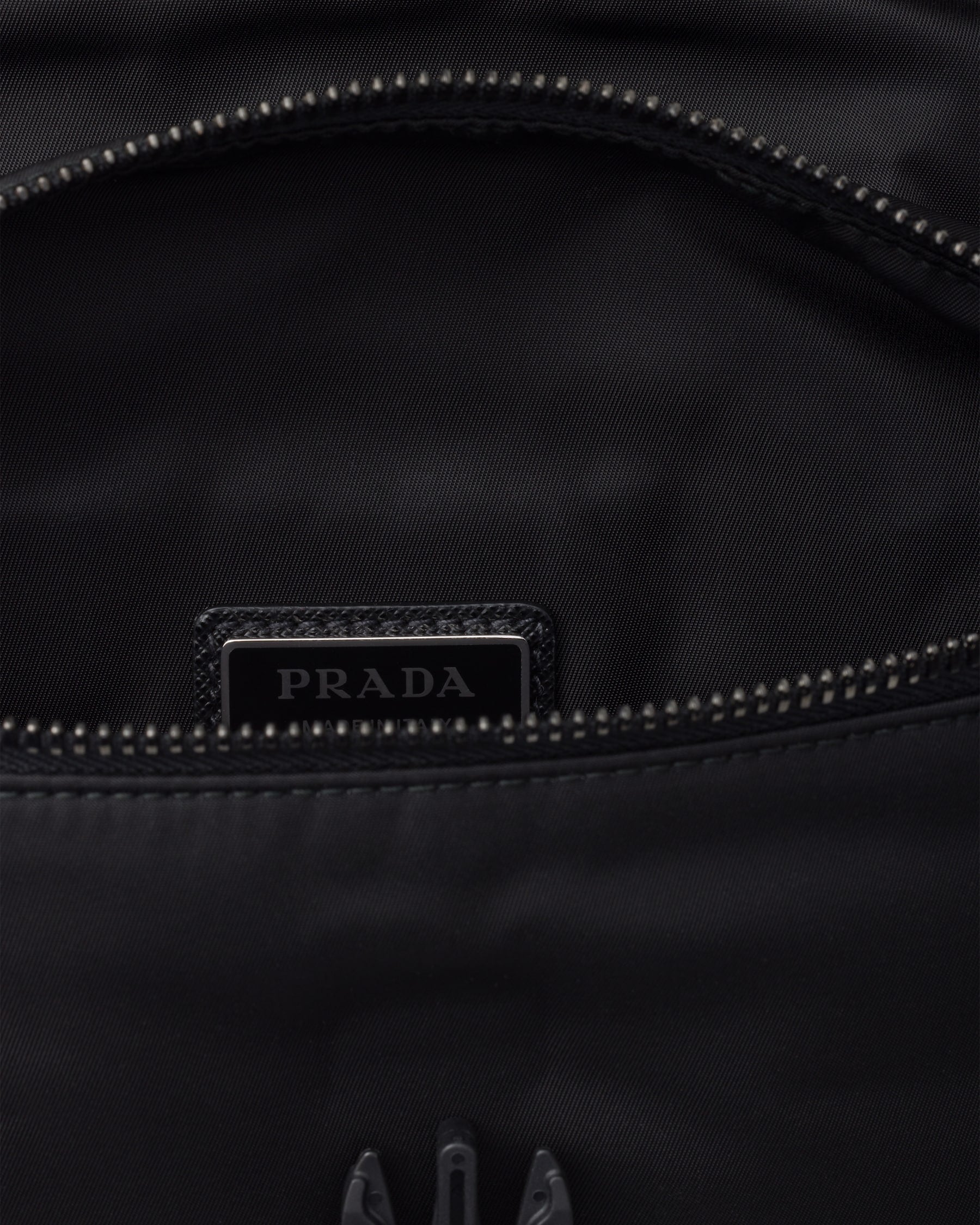 Sac porté épaule en Re-Nylon et cuir Saffiano - #11