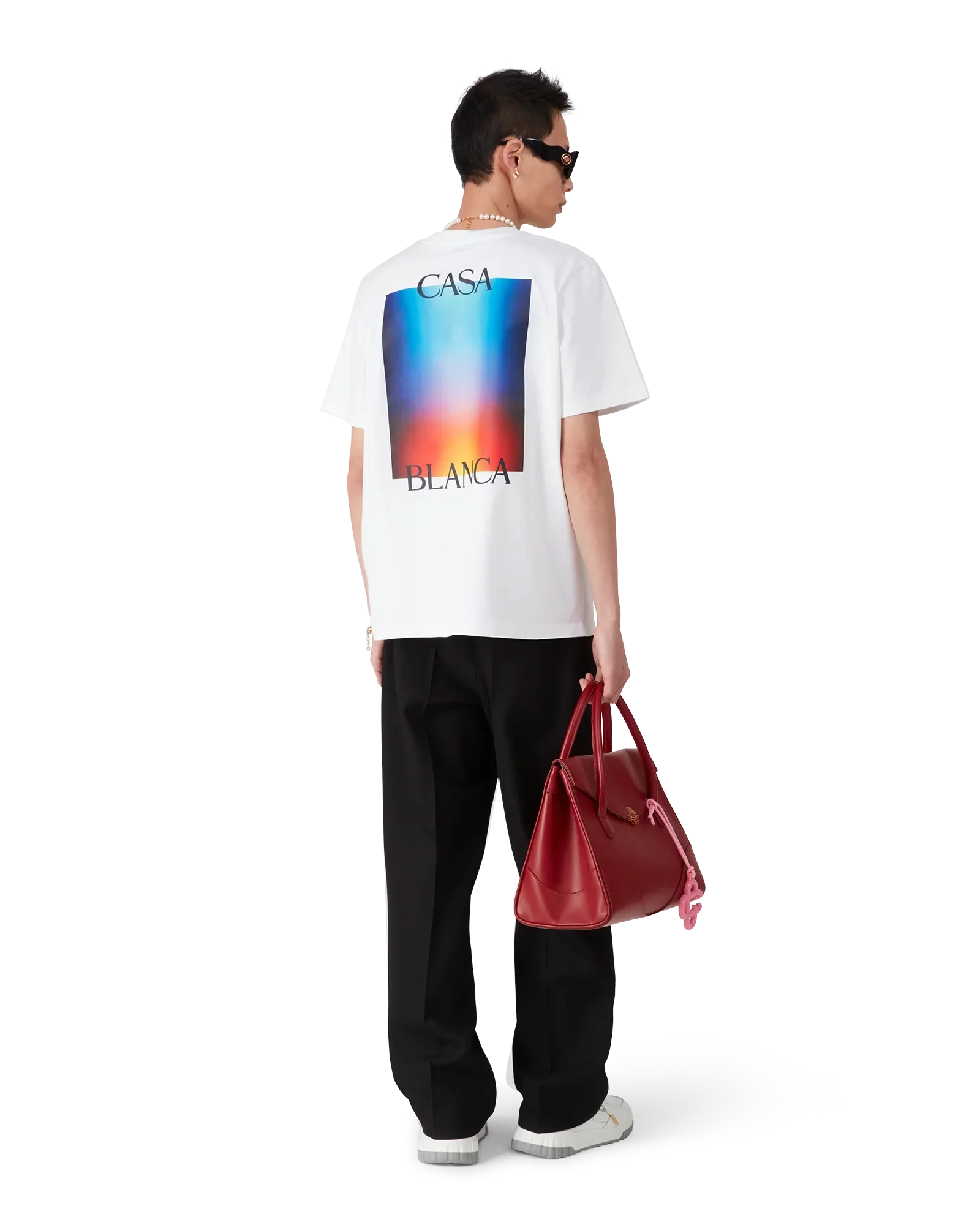Gradient Casa Logo T-Shirt - casablanca (2)