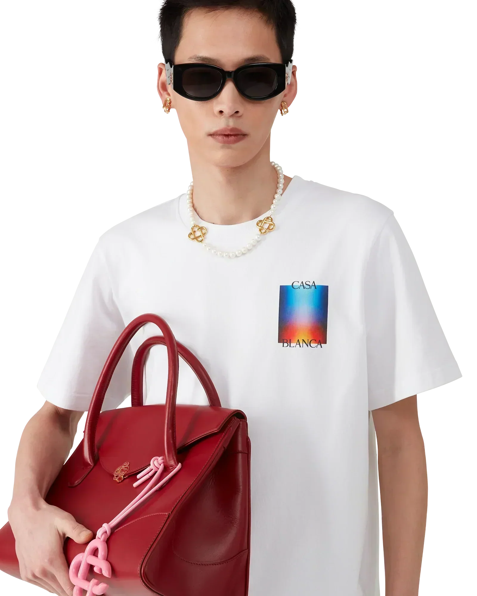 Gradient Casa Logo T-Shirt - casablanca (2)