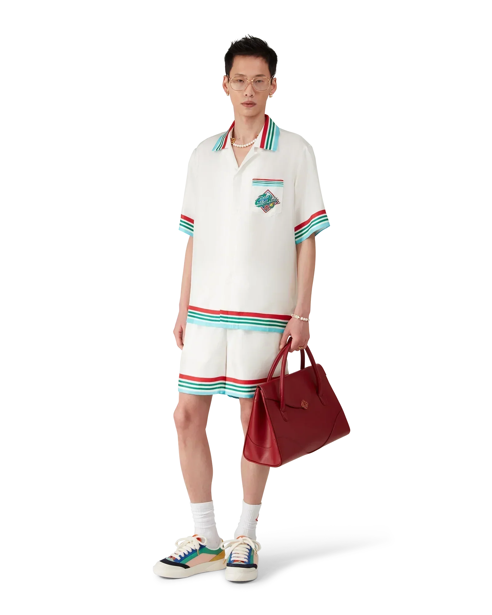 Casa Way World Series Short Sleeve Silk Shirt