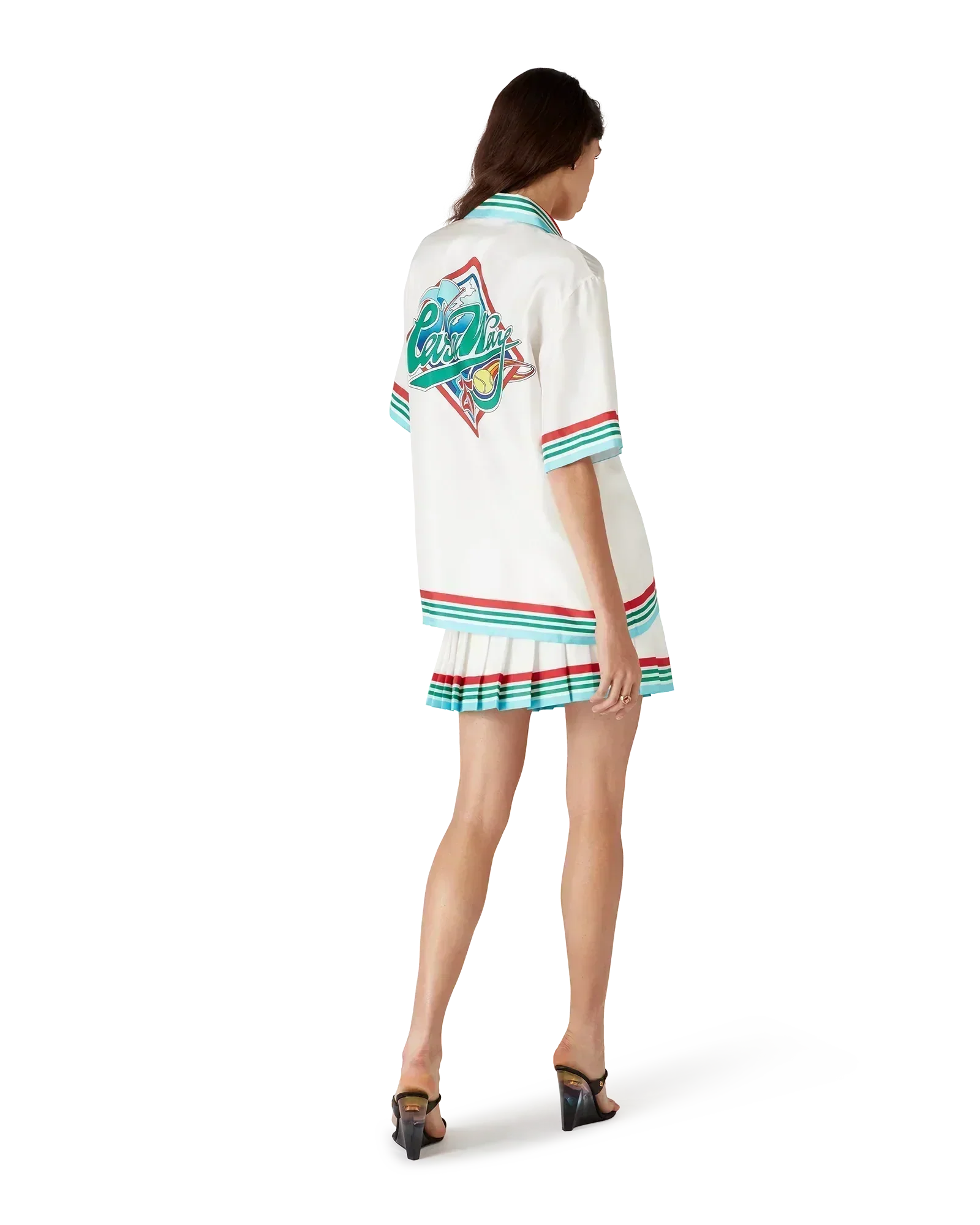 Casa Way World Series Short Sleeve Silk Shirt