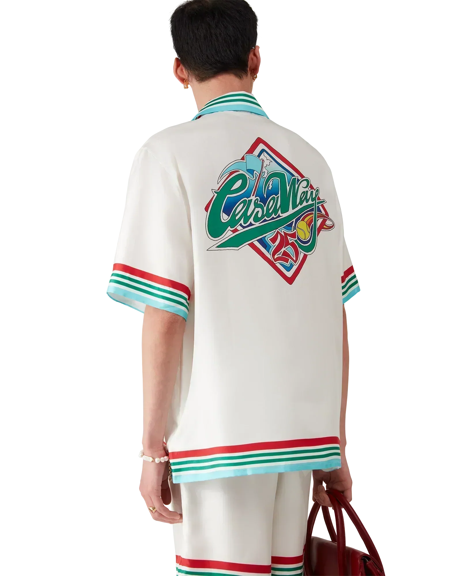 Casa Way World Series Short Sleeve Silk Shirt