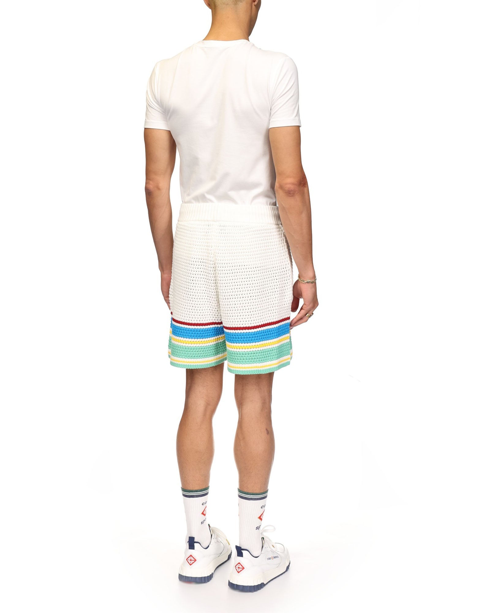 Crochet Tennis Shorts - casablanca (2)